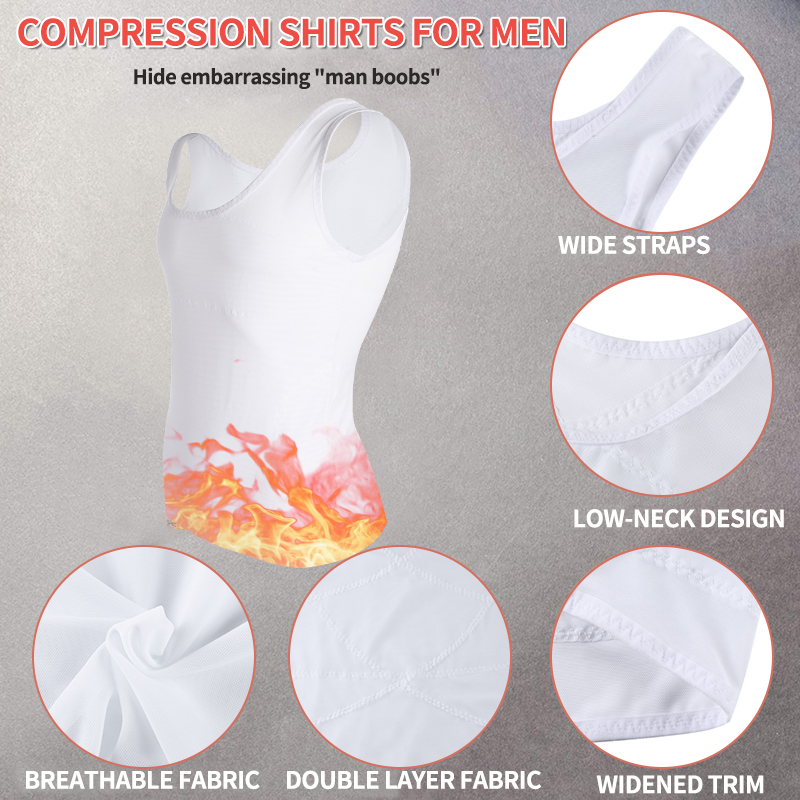 Nam Ngực Nén Áo Sơ Mi Nam Giấu - đánh giá và giá Crossfit Weight Vest