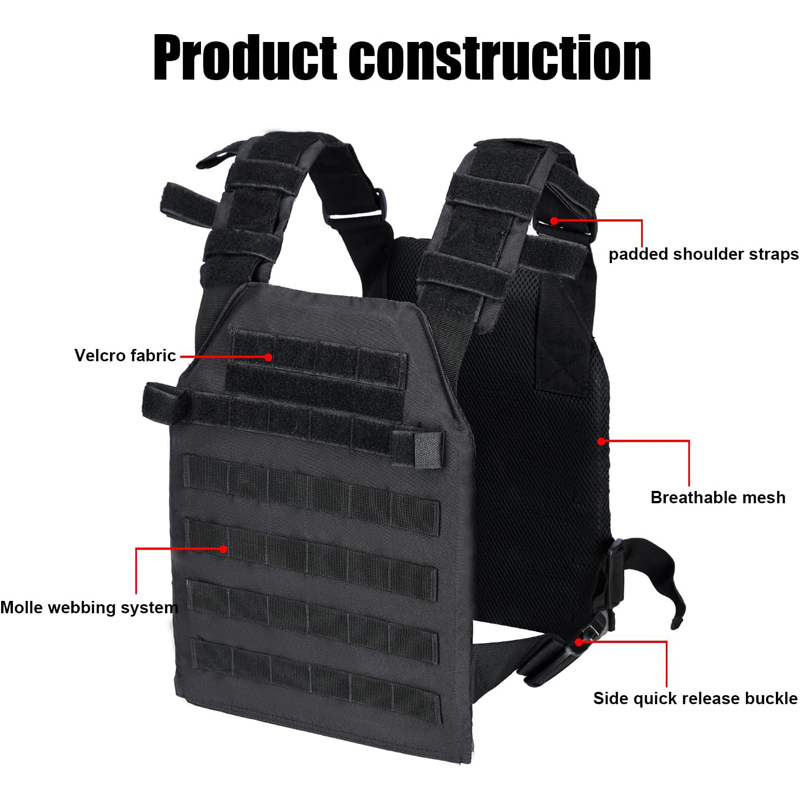 Quân Đội Áo Chiến Thuật Airsof - đánh giá và giá Crossfit Weight Vest
