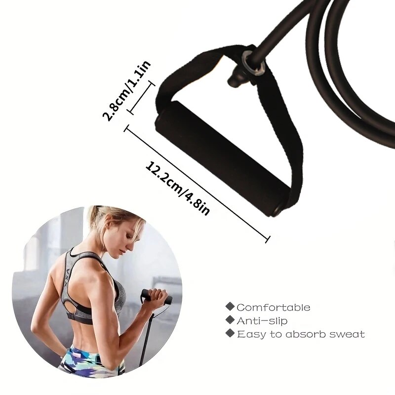 Resistance Bands With Handles, - đánh giá và giá Crossfit Accessories