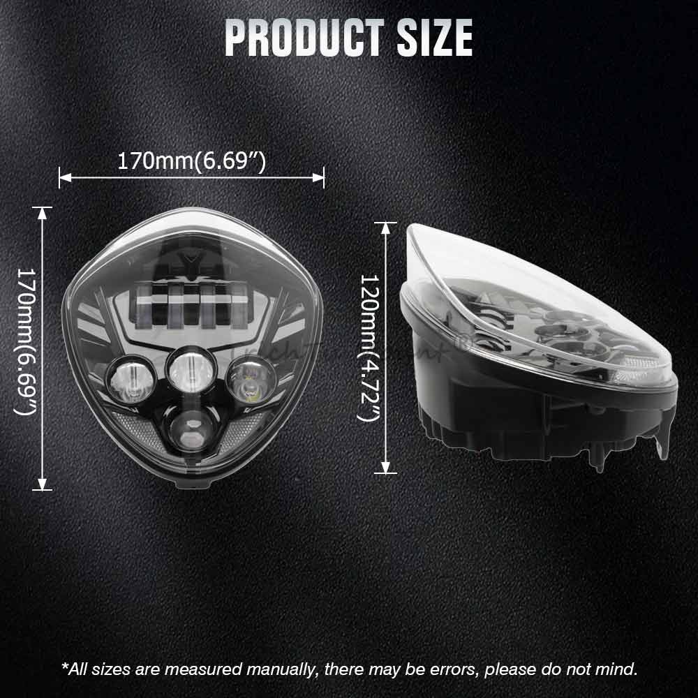 Front LED Head Light 60W Fits  - đánh giá và giá Crossfit Victory
